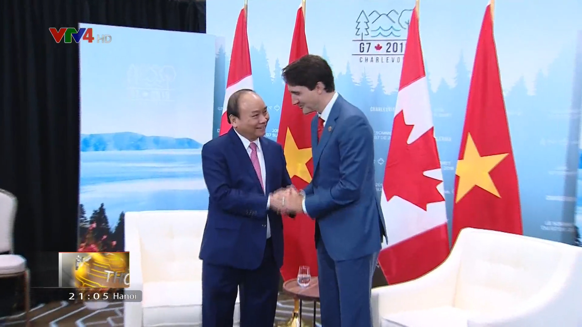 Thủ tướng hội đàm với Thủ tướng Canada